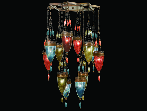 Дизайнерское цветное стекло в новой коллекции Scheherazade