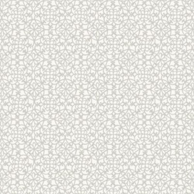 Фото Ткань портьерная с рисунком - Орнамент - стиль Английский - Белый - Купить в Интернет-магазине