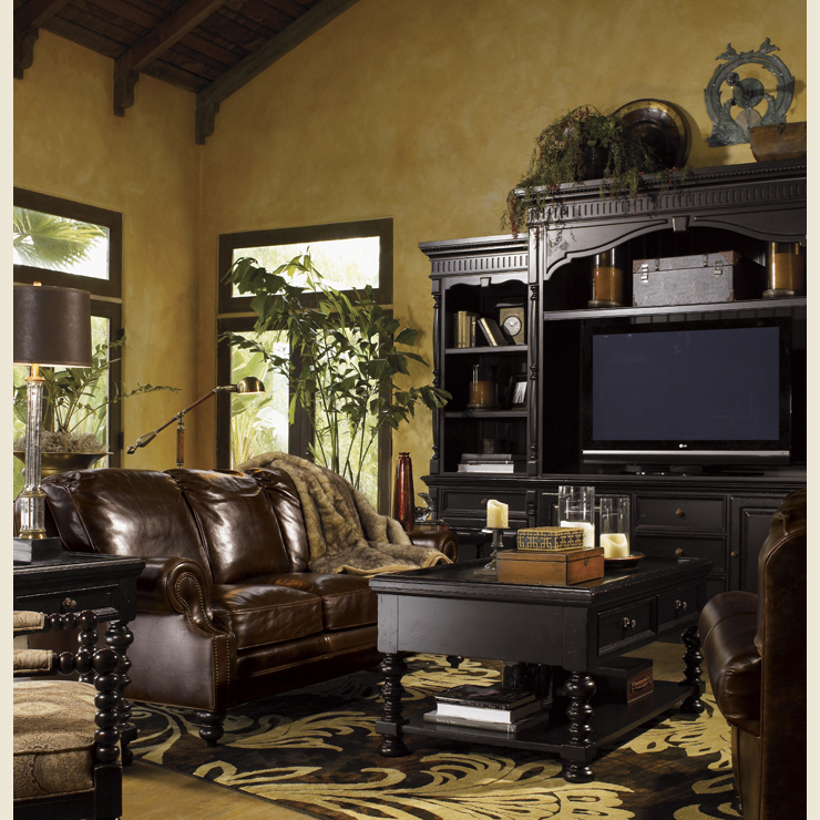 Фото Стол кофейный/журнальный - стиль Колониальный - Для гостиной - Купить в Интернет-магазине