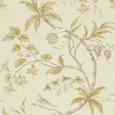 Фото Обои с рисунком - Орнамент - стиль Английская классика - Кремовые - Купить в Интернет-магазине