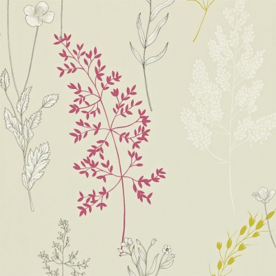 Фото Обои с рисунком - Растение - стиль Английская классика - Серые - Купить в Интернет-магазине