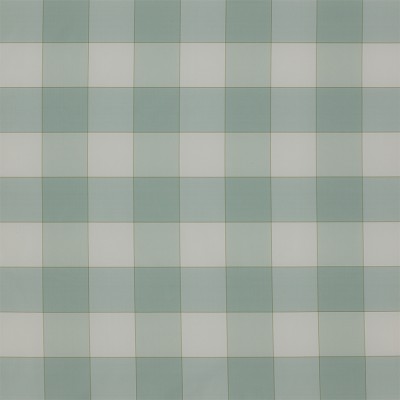 Фото Ткань портьерная с рисунком - Клетка - стиль Английский - Бирюзовая - Купить в Интернет-магазине