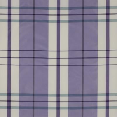Фото Ткань портьерная с рисунком - Клетка - стиль Английский - Фиолетовая - Купить в Интернет-магазине
