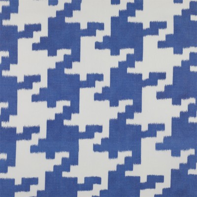 Фото Ткань портьерная с рисунком - Орнамент - стиль Европейский - Синий - Купить в Интернет-магазине