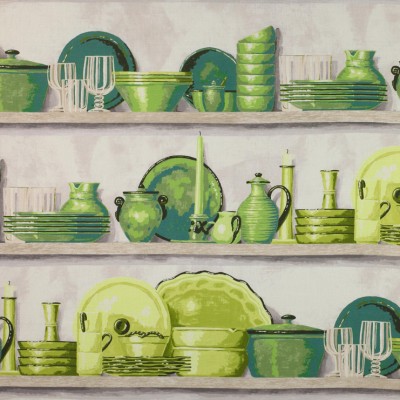 Фото Ткань портьерная с рисунком - Крупный декор - стиль Европейский - Светло-коричневый - Купить в Интернет-магазине