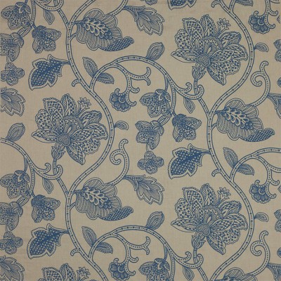 Фото Ткань портьерная с рисунком - Цветы - стиль Английский - Купить в Интернет-магазине