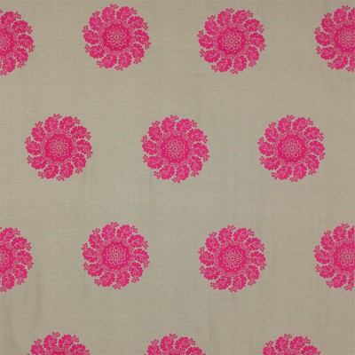 Фото Ткань портьерная с рисунком - Орнамент - стиль Английский - Серый - Купить в Интернет-магазине