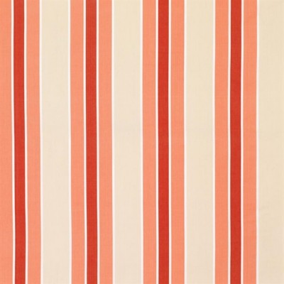 Фото Ткань портьерная с рисунком - Полоски - стиль Английский - Красные - Купить в Интернет-магазине