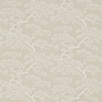 Фото Обои с рисунком - Растение - стиль Английская классика - Серебристые - Купить в Интернет-магазине