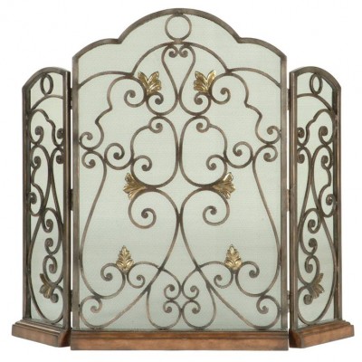 Фото Каминная решетка, аксессуар - стиль Классический - Металлическая - Купить в Интернет-магазине