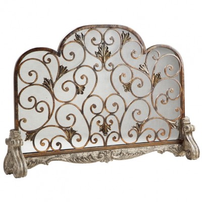 Фото Каминная решетка, аксессуар - стиль Классический - Металлическая - Купить в Интернет-магазине