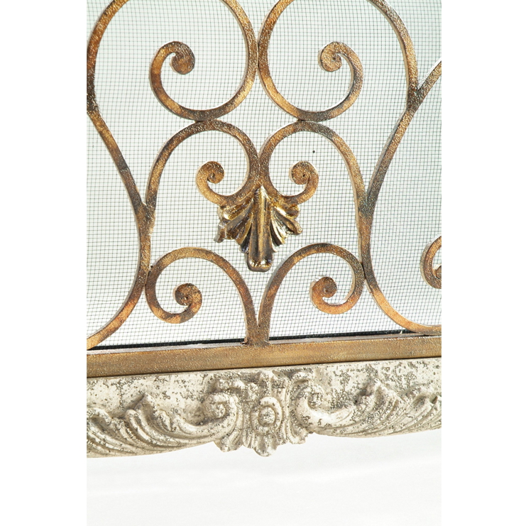 Фото Каминная решетка, аксессуар - стиль Классический - Металлическая - Купить в Интернет-магазине