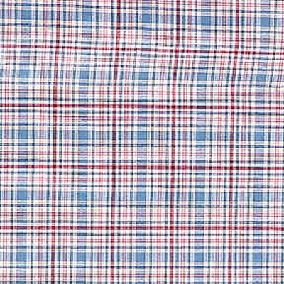 Фото Ткань портьерная с рисунком - Клетка - стиль Английский - Голуба - Купить в Интернет-магазине