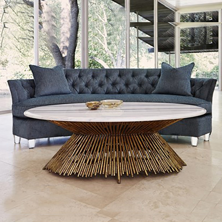 Фото Стол кофейный/журнальный - стиль Ар-деко - Для гостиной - Купить в Интернет-магазине