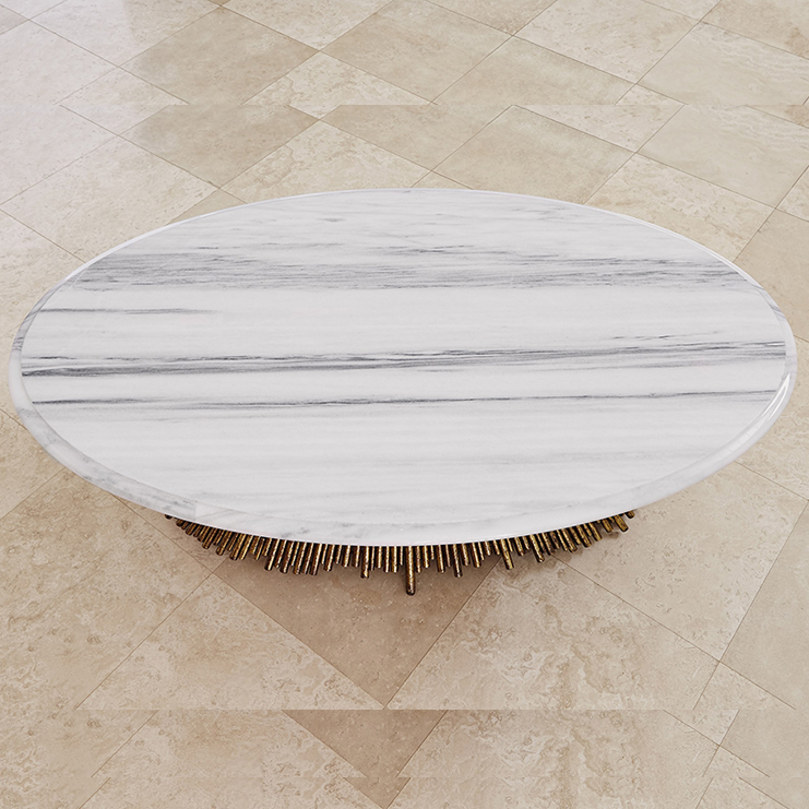 Фото Стол кофейный/журнальный - стиль Ар-деко - Для гостиной - Купить в Интернет-магазине