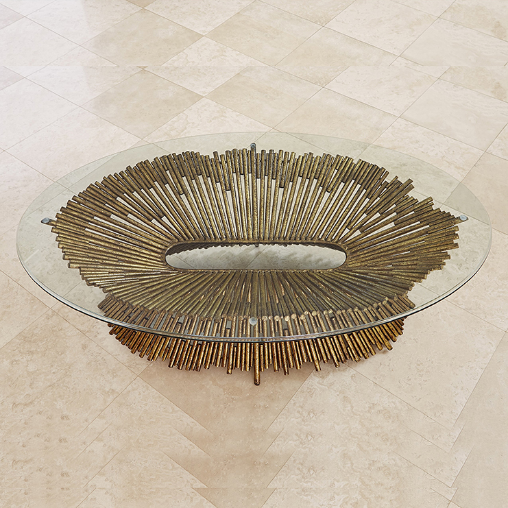 Фото Стол кофейный/журнальный - стиль Ар-деко - Для гостиной - Купить в Интернет-магазине