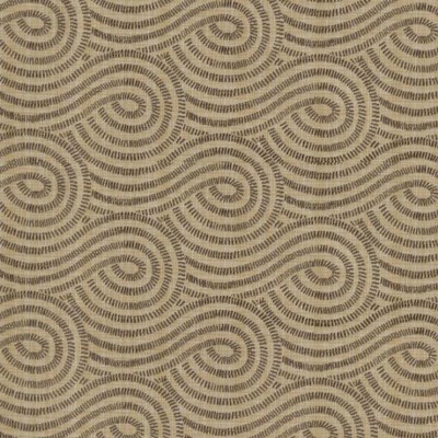 Фото Ткань портьерная с рисунком - Орнамент - стиль Современный - Светло-коричневый - Купить в Интернет-магазине