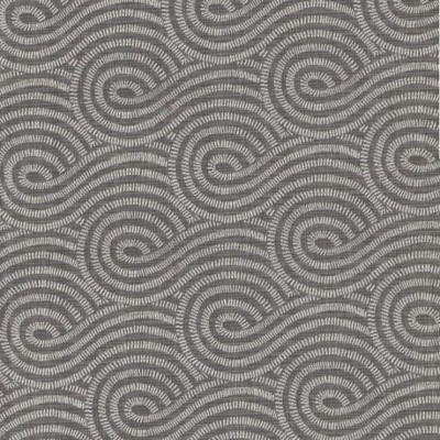 Фото Ткань портьерная с рисунком - Орнамент - стиль Современный - Серый - Купить в Интернет-магазине