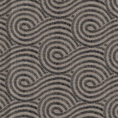 Фото Ткань портьерная с рисунком - Орнамент - стиль Современный - Коричневый - Купить в Интернет-магазине