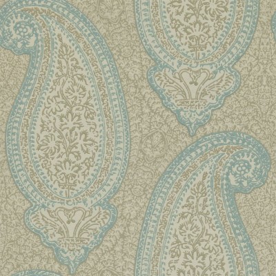 Фото Обои с рисунком - Пейсли - стиль Английская классика - Бежевые - Купить в Интернет-магазине