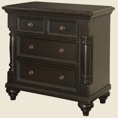 Фото Тумба прикроватная - стиль Колониальный - Для спальни - Купить в Интернет-магазине