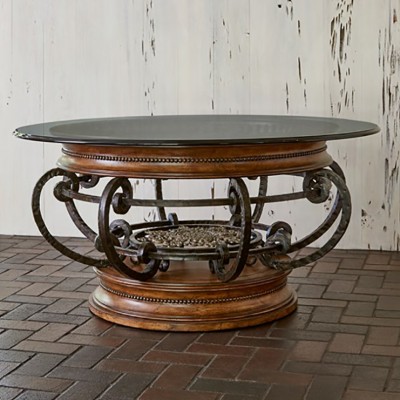 Фото Стол кофейный/журнальный - стиль Флорида Дизайн - Для гостиной - Купить в Интернет-магазине