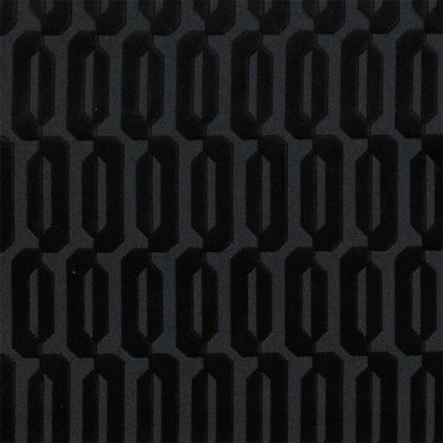 Фото Ткань портьерная однотонная - Бархат - стиль Современный - Черный - Купить в Интернет-магазине