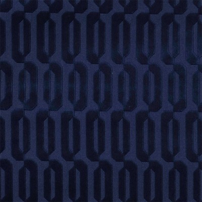 Фото Ткань портьерная однотонная - Бархат - стиль Современный - Синий - Купить в Интернет-магазине