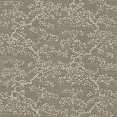 Фото Обои с рисунком - Растение - стиль Английская классика - Серые - Купить в Интернет-магазине