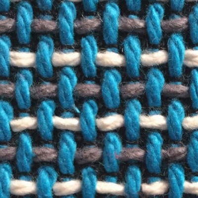 Фото Ткань портьерная однотонная - Текстурная ткань - стиль Современный - Синяя - Купить в Интернет-магазине