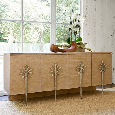 Фото ТВ консоль - стиль Калифорнийский шик - Для гостиной - Купить в Интернет-магазине