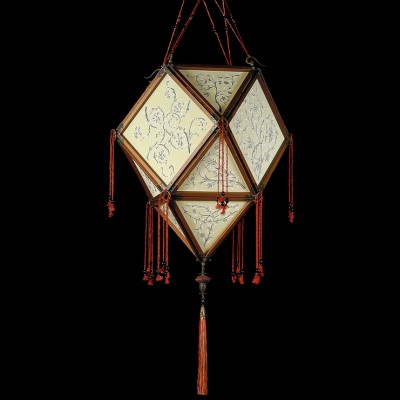 Фото Фонарь - стиль Фантазийные - Деревянный - Купить в Интернет-магазине