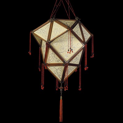 Фото Фонарь - стиль Фантазийные - Деревянный - Купить в Интернет-магазине