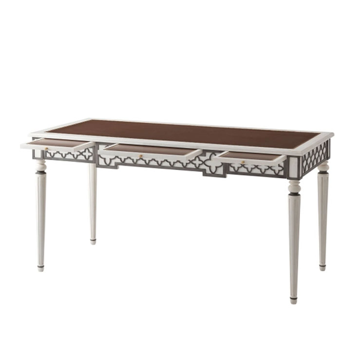 Фото Стол письменный - стиль Современная классика - Для кабинета - Купить в Интернет-магазине