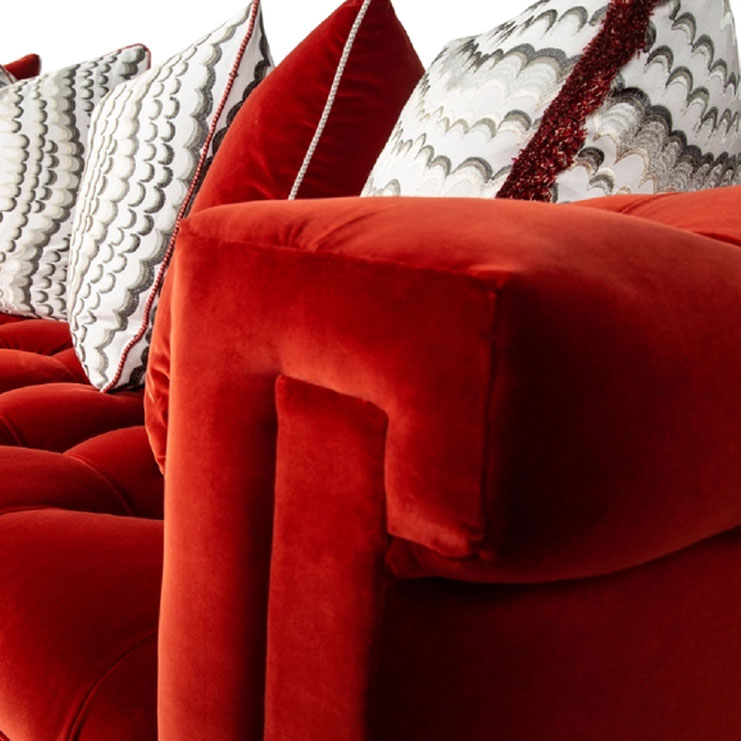 Фото Диван большой - стиль Современная классика - Для гостиной - Купить в Интернет-магазине