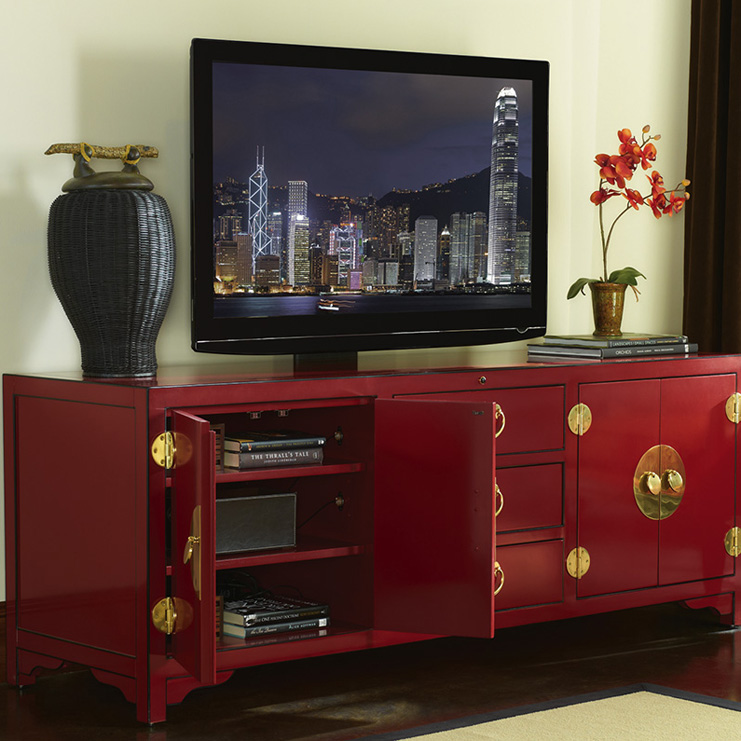 Фото ТВ консоль - стиль Transitional - Для гостиной - Купить в Интернет-магазине