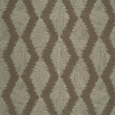 Фото Ткань портьерная с рисунком - Орнамент - стиль Современный - Коричневый - Купить в Интернет-магазине