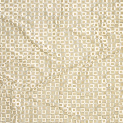 Фото Ткань портьерная с рисунком - Клетка - стиль Современный - Бежевая - Купить в Интернет-магазине