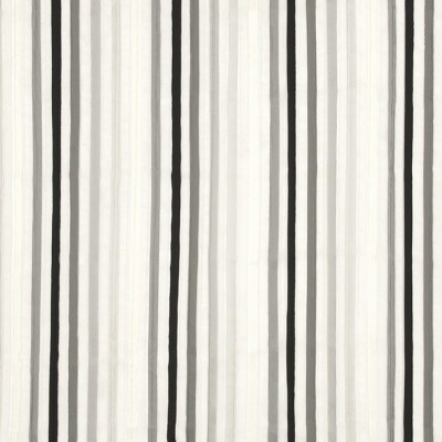 Фото Ткань портьерная с рисунком - Полоски - стиль Современный - Черные - Купить в Интернет-магазине