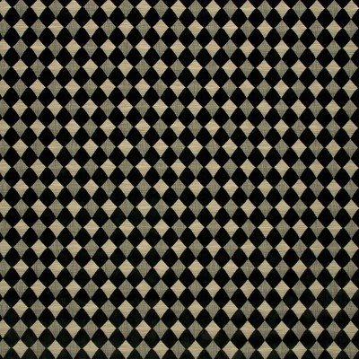 Фото Ткань портьерная с рисунком - Орнамент - стиль Современный - Черный - Купить в Интернет-магазине