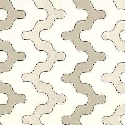 Фото Ткань портьерная с рисунком - Орнамент - стиль Современный - Кремовый - Купить в Интернет-магазине