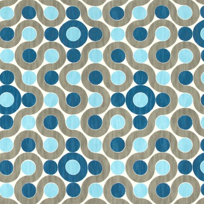 Фото Ткань портьерная с рисунком - Орнамент - стиль Современный - Белый - Купить в Интернет-магазине