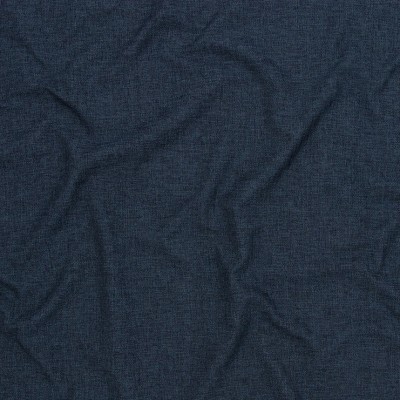 Фото Ткань портьерная однотонная - Хлопок - стиль Современный - Синий - Купить в Интернет-магазине