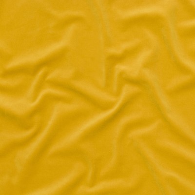 Фото Ткань портьерная однотонная - Бархат - стиль Современный - Желтый - Купить в Интернет-магазине