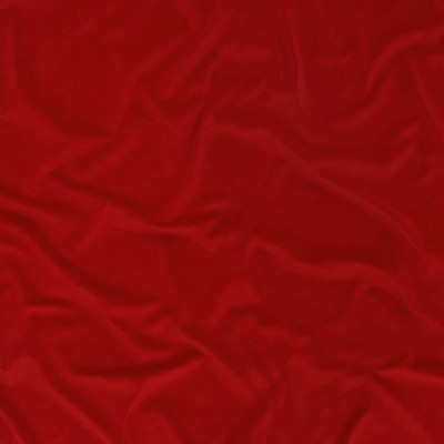 Фото Ткань портьерная однотонная - Бархат - стиль Современный - Красный - Купить в Интернет-магазине