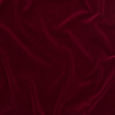 Фото Ткань портьерная однотонная - Бархат - стиль Современный - Красный - Купить в Интернет-магазине