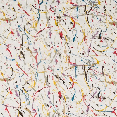 Фото Ткань портьерная с рисунком - Орнамент - стиль Современный - Белый - Купить в Интернет-магазине