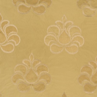 Фото Ткань портьерная с рисунком - Орнамент - стиль Европейский - Золотой - Купить в Интернет-магазине