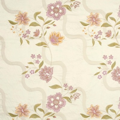 Фото Ткань портьерная с рисунком - Цветы - стиль Европейский - Купить в Интернет-магазине