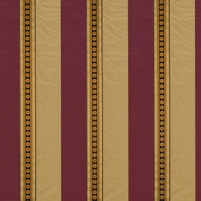 Фото Ткань портьерная с рисунком - Полоски - стиль Европейский - Малиновые - Купить в Интернет-магазине